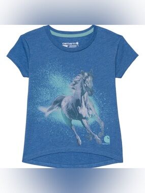 Carhartt Tee with Galloping Horse Graphic